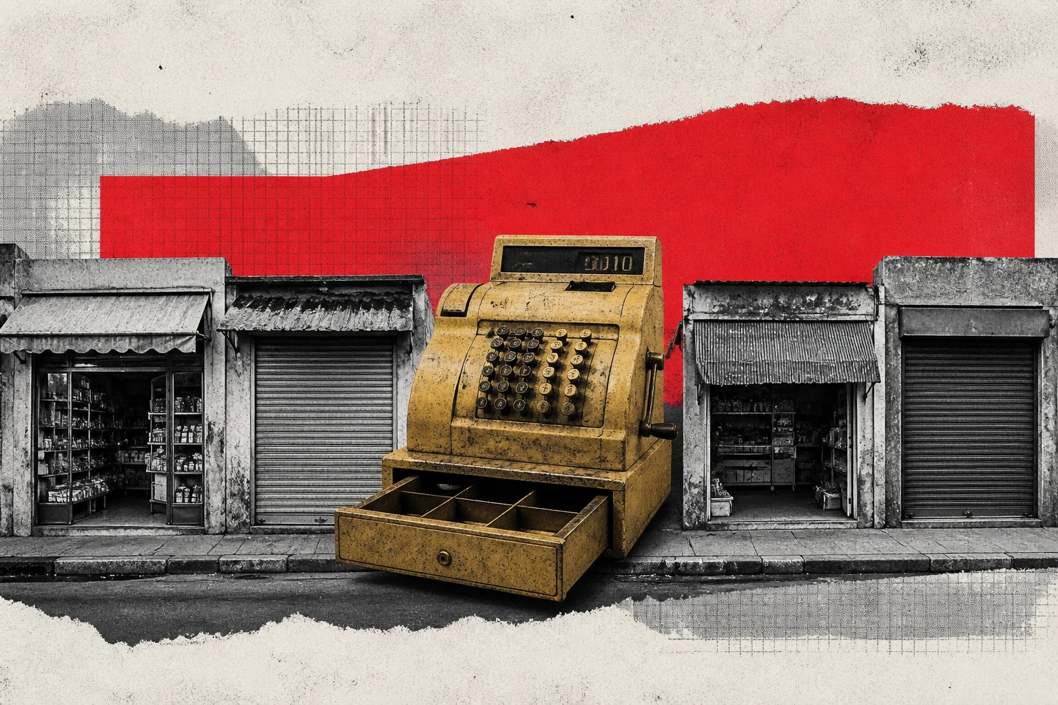La doble cara del comercio pyme: leve alivio estadístico, pero la crisis persiste