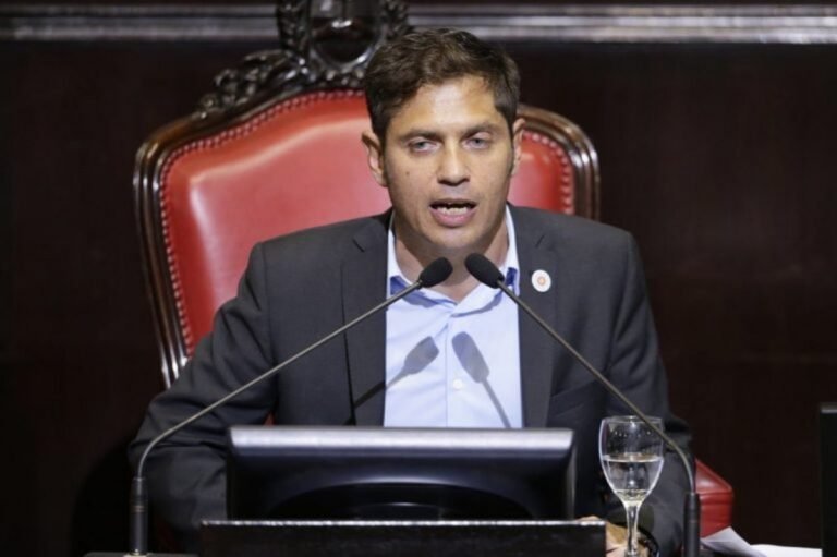 PBA: El discurso de Kicillof en la apertura de sesiones