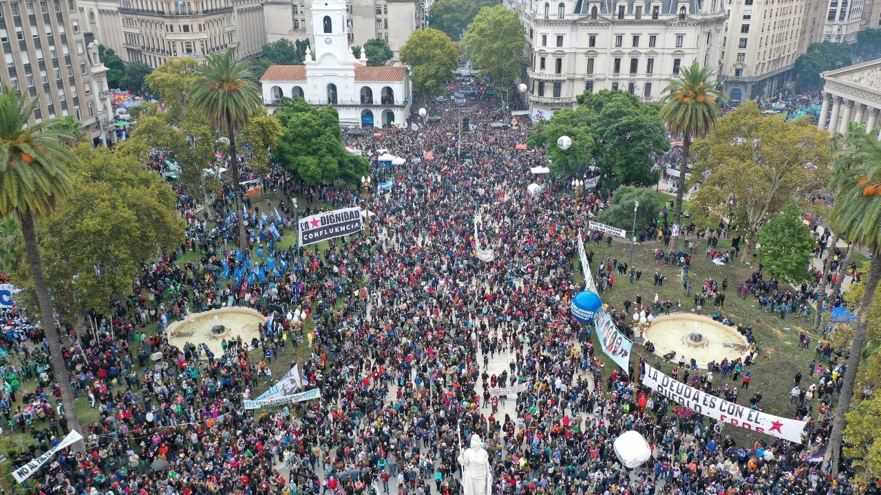 24 de marzo: Marcha y lucha en tiempos de resistencia democrática