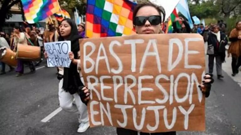 Movilizaciones en Jujuy y Buenos Aires en repudio a la represión