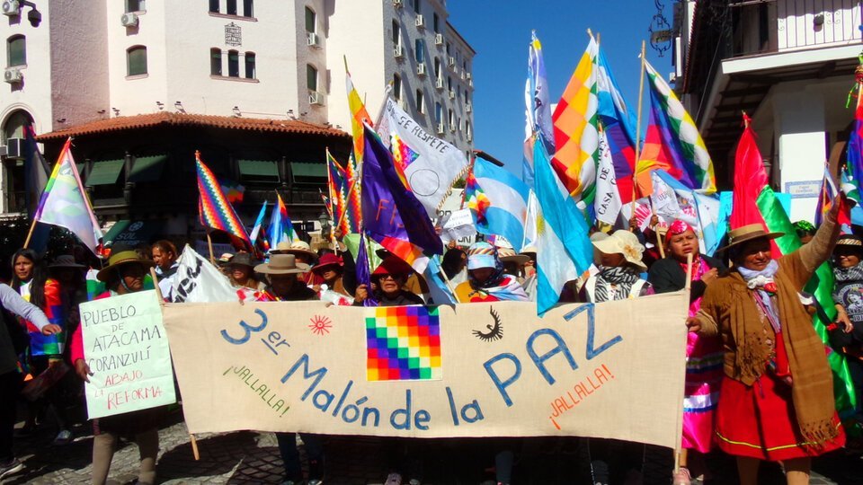El Tercer Malón de la Paz permanece en Tribunales a la espera de una respuesta