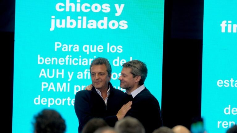 Massa anunció que financiará al deporte con impuestos a bebidas alcohólicas