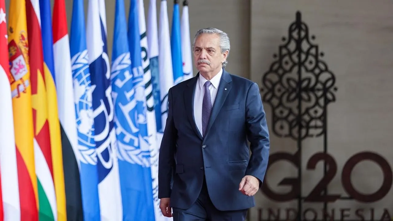 Alberto Fernández llegó a la India para su última Cumbre del G20