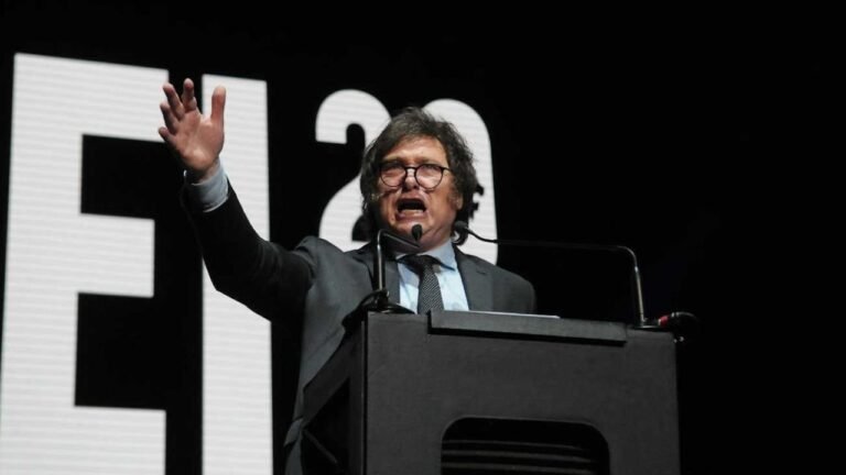 Así fue el cierre de campaña de Javier Milei