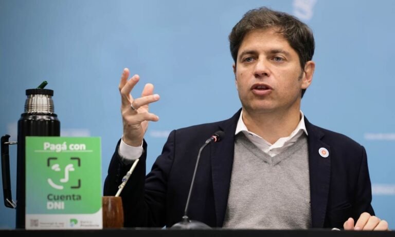 Kicillof anunció cambios con nuevos beneficios en la cuenta DNI