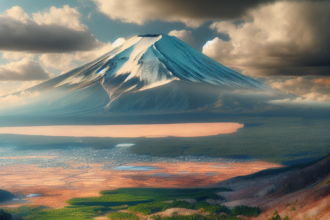 Monte Fuji sin nieve: el impacto del cambio climático