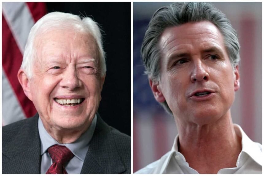 Gavin Newsom reacciona al fallecimiento de Jimmy Carter