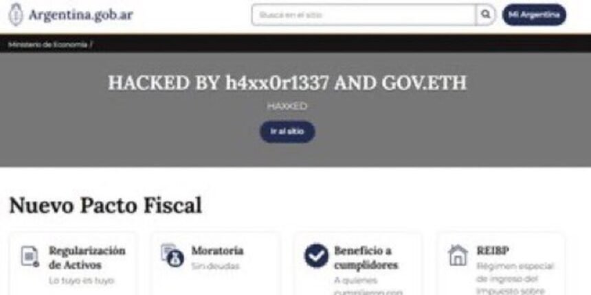 Hackeo a sitios oficiales: el Gobierno niega robo de datos personales