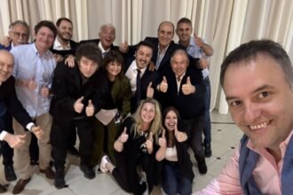 Javier Milei celebra Janucá con su Gabinete en Olivos