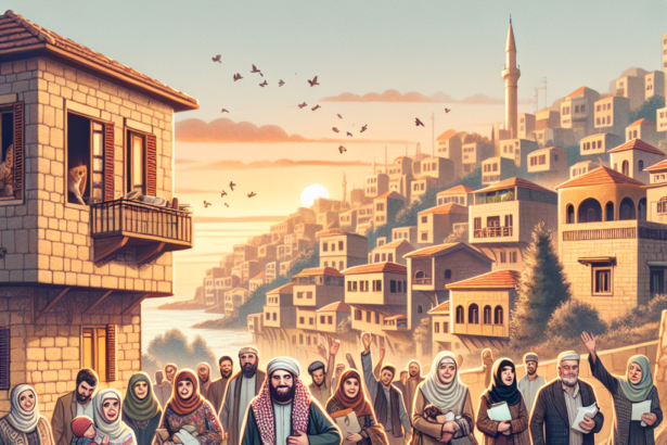 Medio millón de desplazados en Líbano regresan a casa