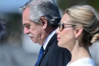 Alberto Fernández presenta audio judicial contra Fabiola Yañez