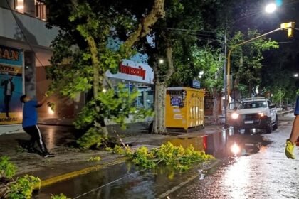 Alerta de tormentas tras intensa lluvia nocturna