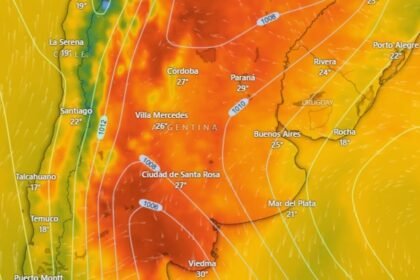 Alertas meteorológicas por tormentas en provincias argentinas