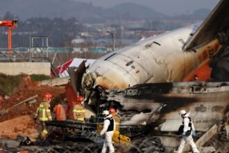 Cajas negras del avión de Corea del Sur revelan detalles clave.