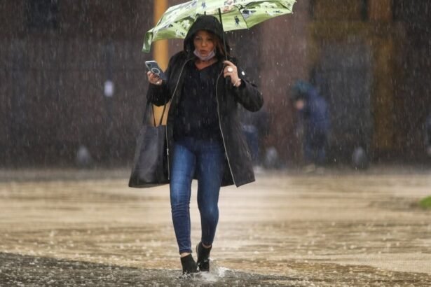 Clima extremo en Buenos Aires: tormenta al llegar