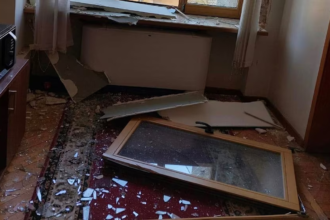 Drones rusos atacan Parlamento cerca de la oficina de Zelensky