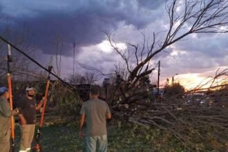 Estado de emergencia en Real del Padre por tormenta devastadora