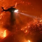 Incendios en Los Ángeles: alertas y reforzamiento de bomberos por vientos fuertes