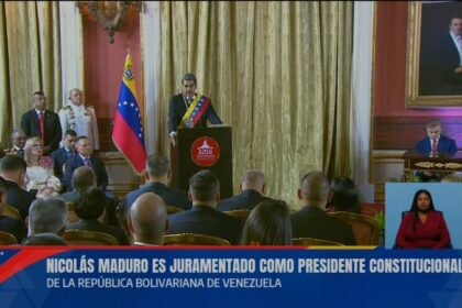 Maduro critica a Milei y Gobiernos en su juramentación