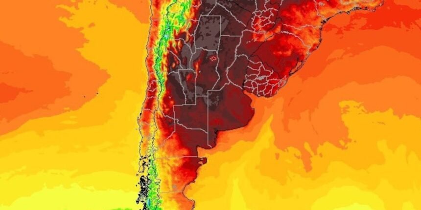 Ola de calor en AMBA: Anticiclón amenaza Argentina en enero