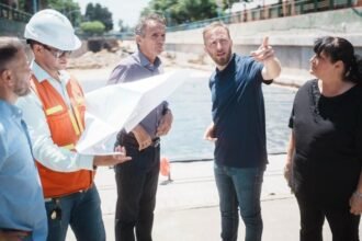 Otermín y Katopodis impulsan obras en Lomas