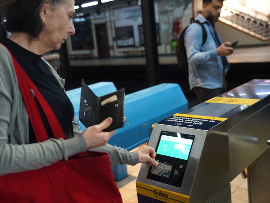 Pago del subte en Buenos Aires sin SUBE: un avance rápido