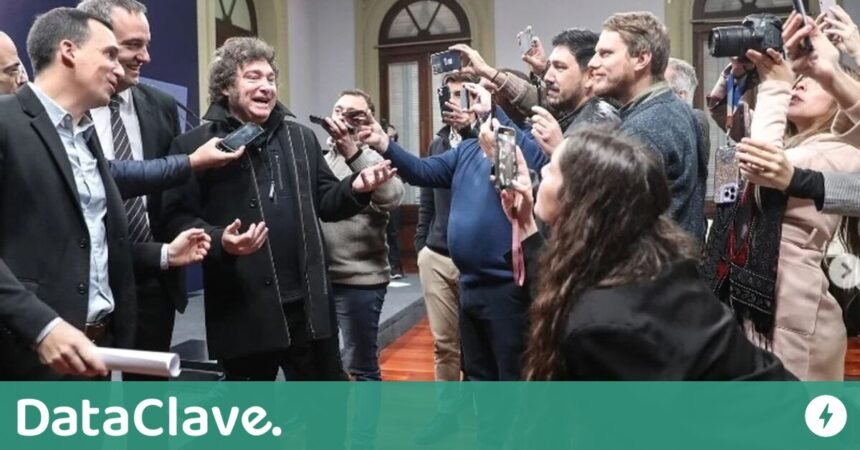 Periodista Figuretti y su afiliación a La Libertad Avanza