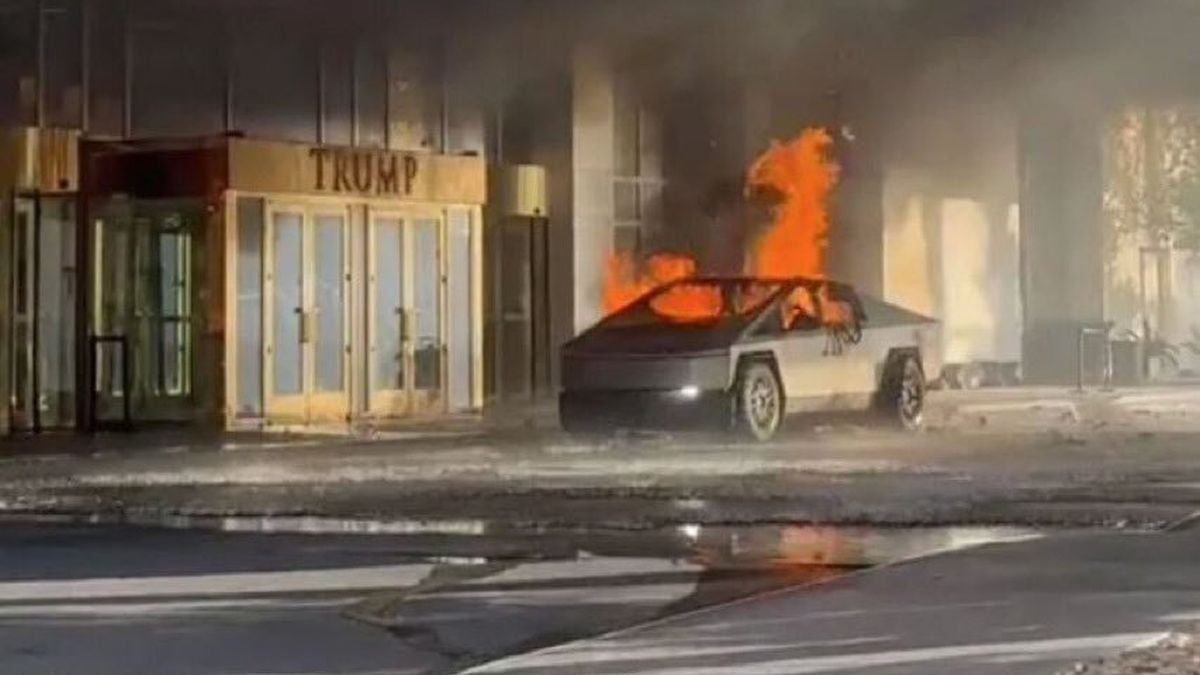 Tesla Cybertruck explota en Las Vegas: un muerto y siete heridos