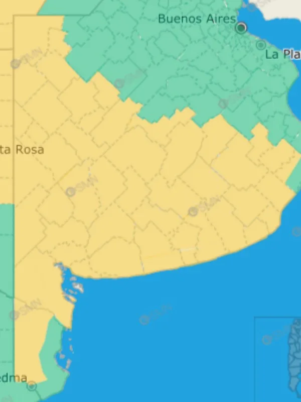 Tormentas amenazan el Año Nuevo en Buenos Aires