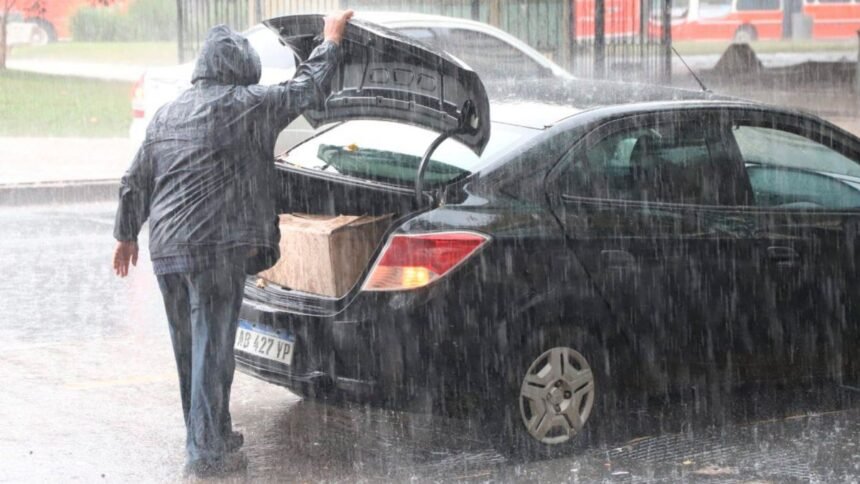 Alerta por lluvias y granizo en Buenos Aires