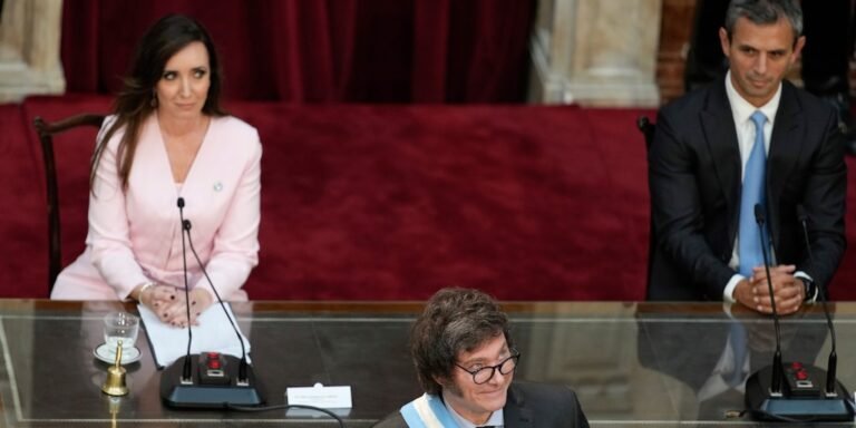 Apertura del Congreso 2025: milei impacta
