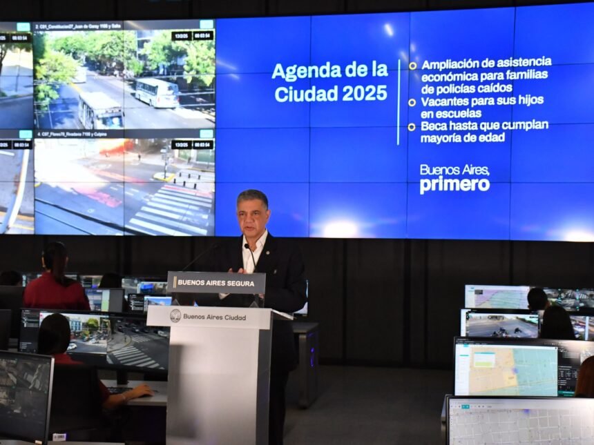 Asistencia Gobierno a familias de policías caídos