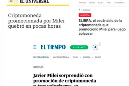 Criptomoneda de Milei: un fracaso global