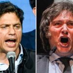 Kicillof y Milei: choque por economía e inseguridad