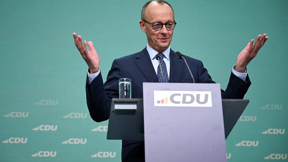 Merz busca coalición con socialdemócratas en Alemania