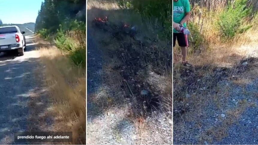 Valientes detienen fuego en Bariloche