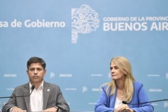 Kicillof responde a Milei en conferencia
