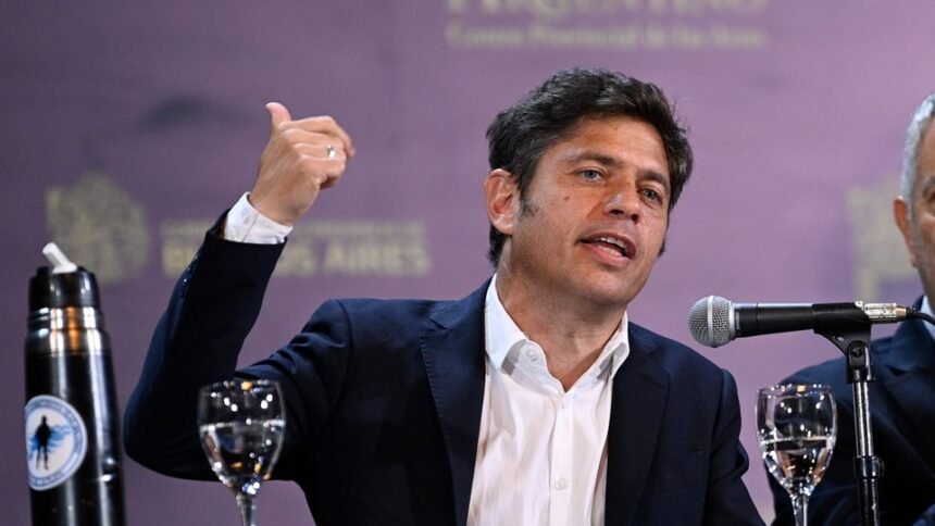 Kicillof condena el proyecto de Ficha Limpia: una amenaza contra la candidatura de Cristina Fernández de Kirchner