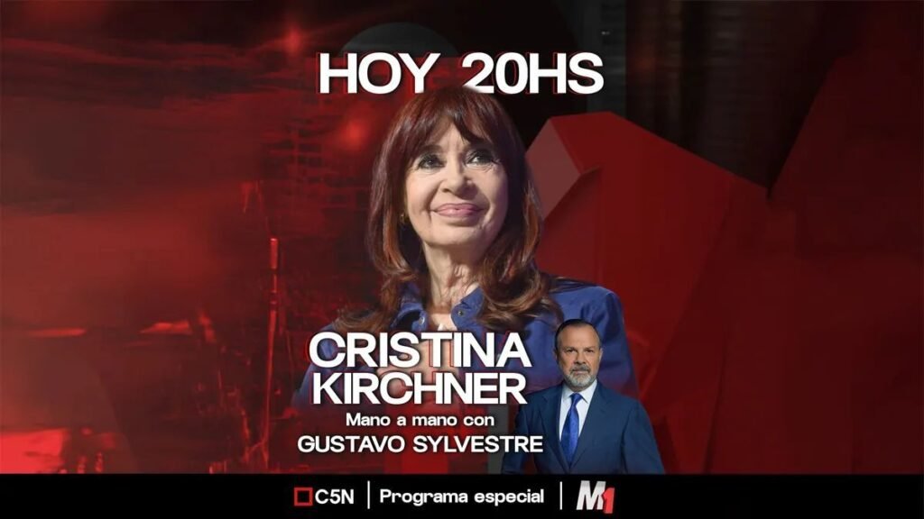 Cristina Kirchner revela detalles exclusivos en entrevista con Gustavo Sylvestre esta noche en C5N