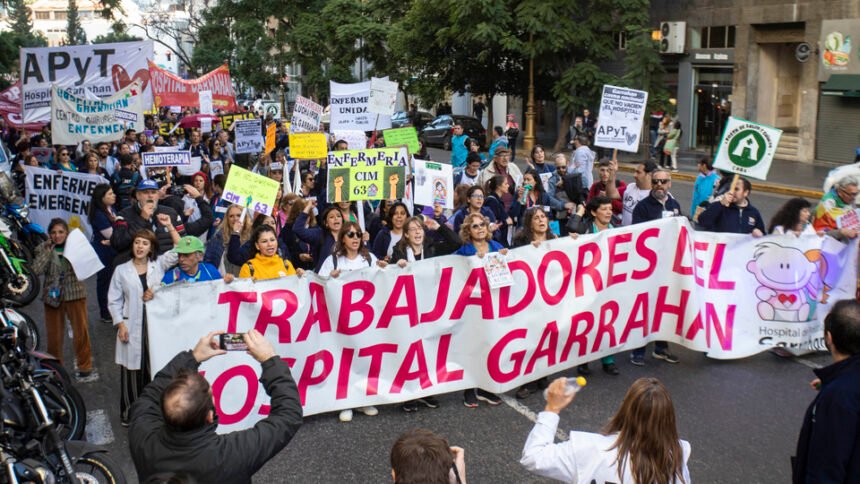 Gremio del Garrahan enfrenta a Milei: Acusan al Presidente de mentir y anuncian nuevo paro laboral