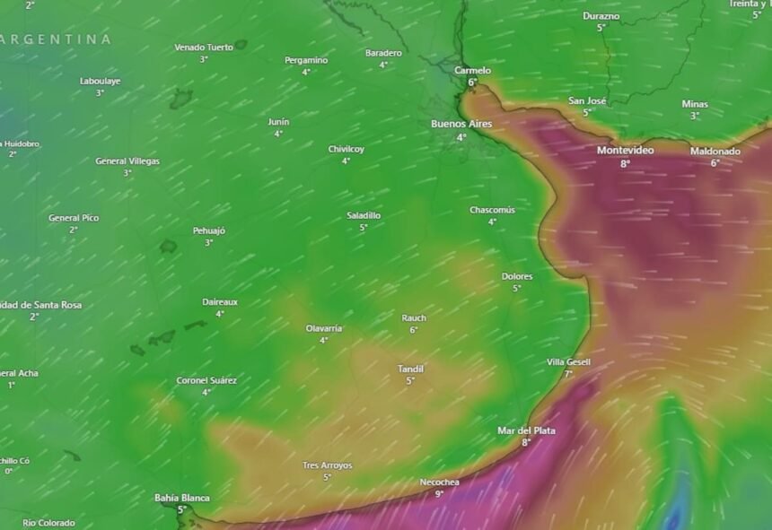Olvidaron la primavera: Buenos Aires enfrenta la ola polar con nieve y temperaturas bajo cero - Últimas noticias del 23 de junio