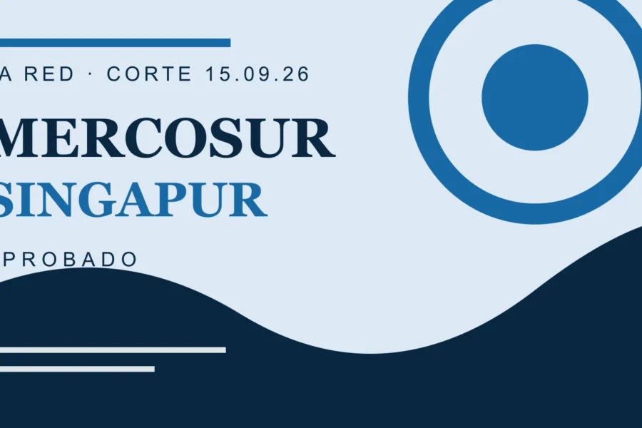 Portada editorial de Argentina aprobó el acuerdo Mercosur–Singapur, pero la apertura comercial todavía no entró en vigor.