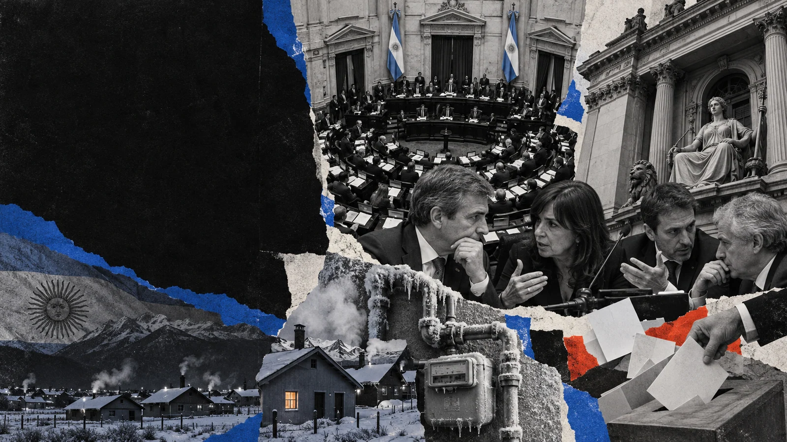 Collage editorial de Bullrich puso BCRA y Zonas Frías en una misma negociación para abrir el Senado.