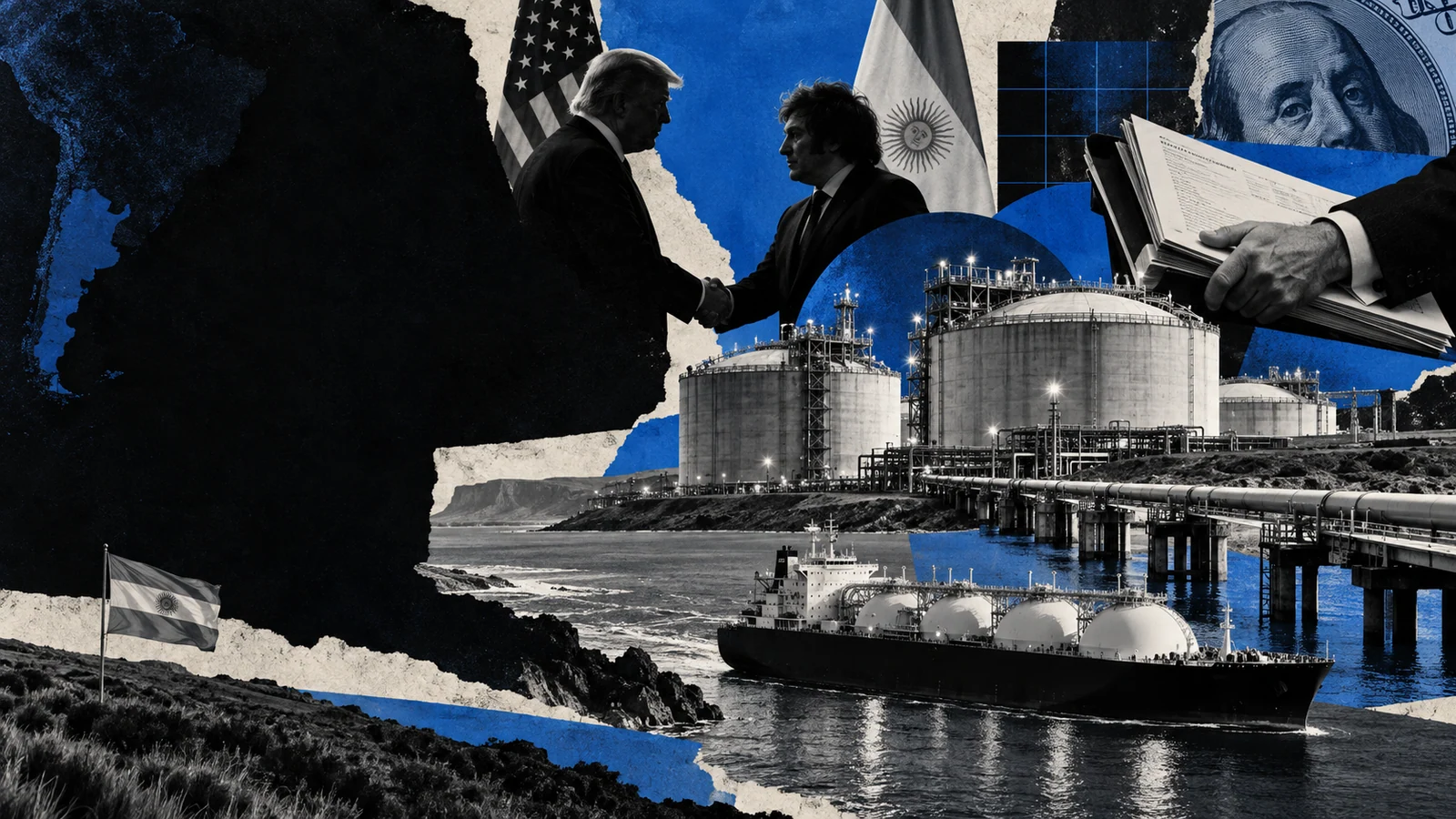 Collage editorial de Quirno llevó a Nueva York el financiamiento de Argentina LNG: EXIM, proveedores y capital privado.