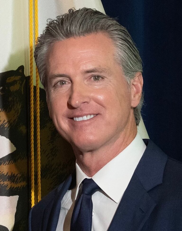 Gavin Newsom en una fotografía oficial de archivo de 2025