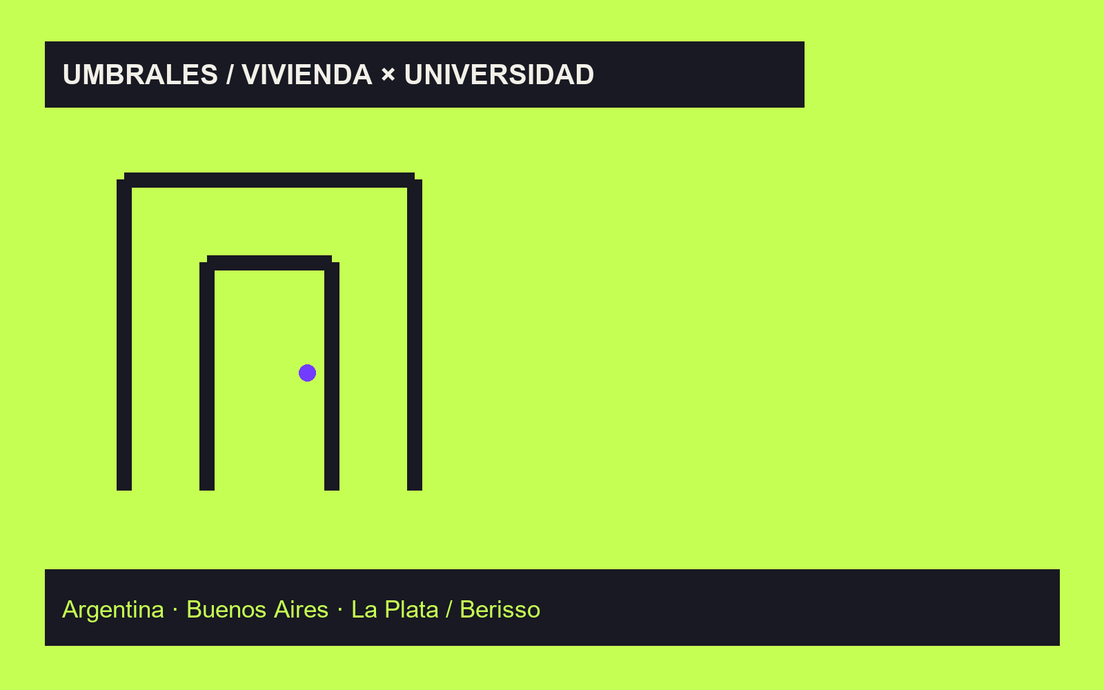 Ilustración editorial · Estudiar en La Plata: la vivienda también decide